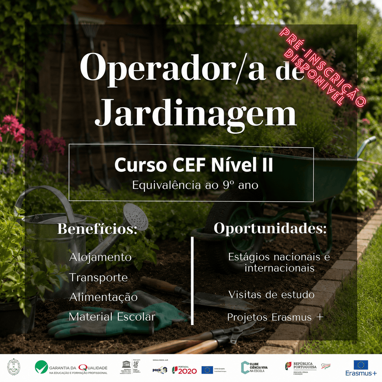 Operador de Jardinagem